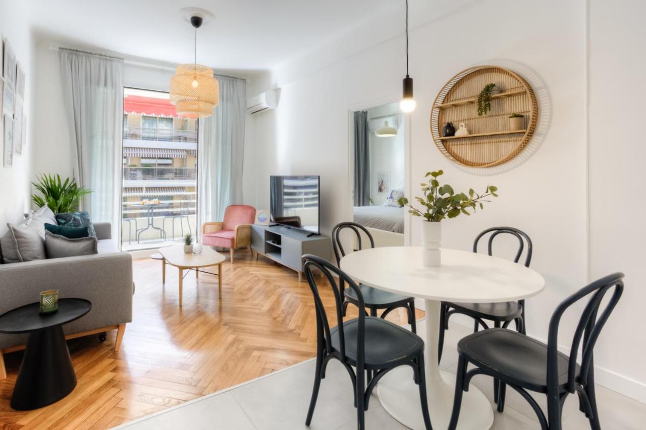 #29 Suite Gambetta Ac Sea View 2 Bedrooms 1Min Walk To Promenade & Sea Ницца Экстерьер фото